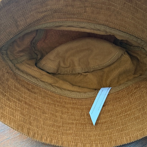 Free People Brown Corduroy Bucket Hat - Picture 3 of 4